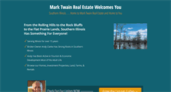 Desktop Screenshot of marktwainrealestate.com